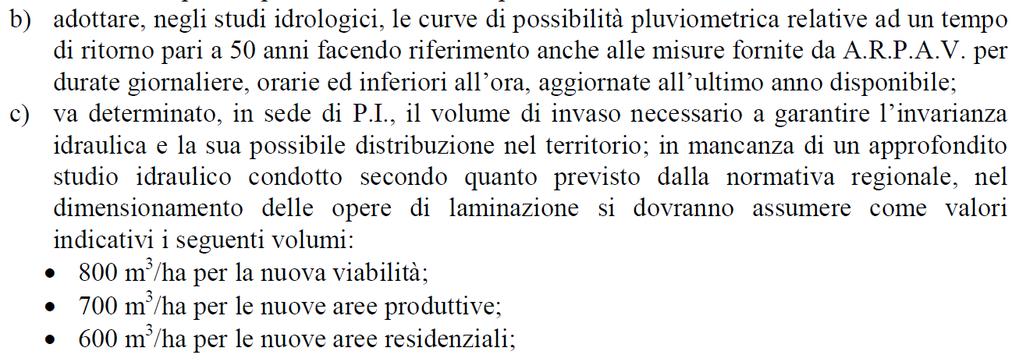 2. VERIFICA DELLE FRAGILIA' DI PIANO L'area oggetto di trasformazione ricade all'interno di aree esondabili o a ristagno