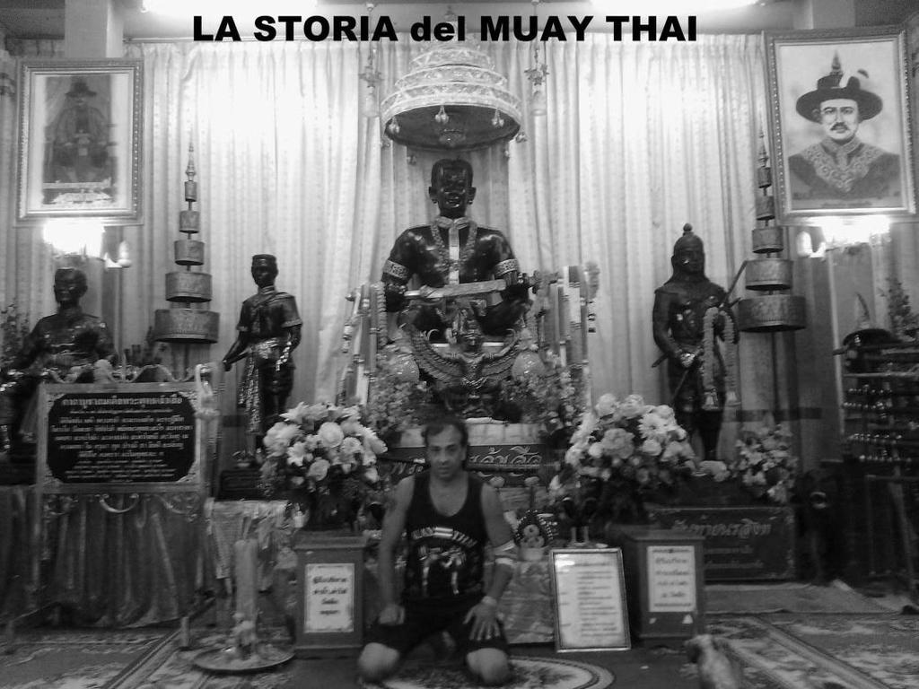 La storia del Muay Thai La storia di quest antica arte marziale va di pari passo con la storia della Thailandia (ex Siam) e di conseguenza anche il Muay Thai nel corso degli anni ha subito notevoli