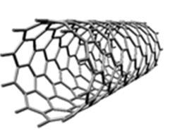 I nanotubi di carbonio Il nanotubo di carbonio (CNT) corrisponde ad una