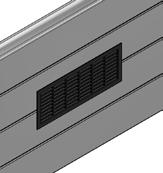 9016 - Noce scuro - Noce chiaro CORNICE PVC -