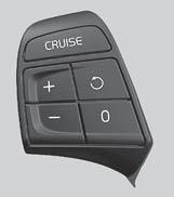 04 Comfort e piacere di guida Cruise Control* 04 Utilizzo Display e comandi.