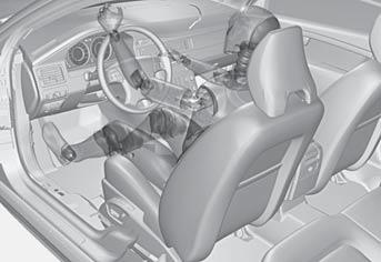 Gli airbag laterali dei sedili del conducente e del passeggero proteggono busto e fianchi e costituiscono una parte importante del SIPS.