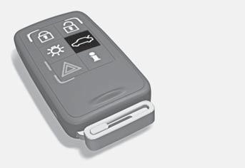 Sbloccaggio dall'interno dell'automobile G031378 G021093 Il cassetto portaoggetti può essere bloccato/ sbloccato solo con lo stelo della chiave staccabile del telecomando.