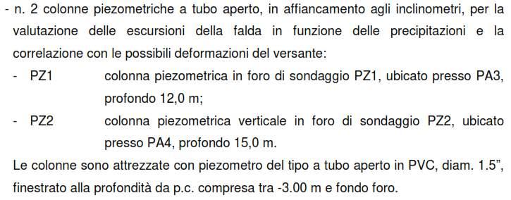 1 a fase di interventi Monitoraggio