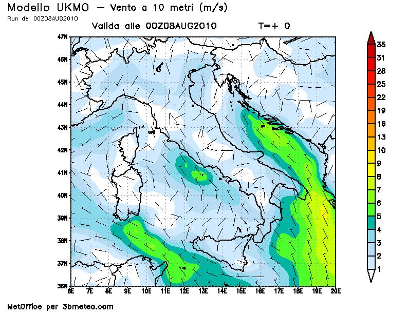 Precipitazione cumulata Copertura nuvolosa Situazione: Sull Italia la pressione è in aumento e nei prossimi giorni