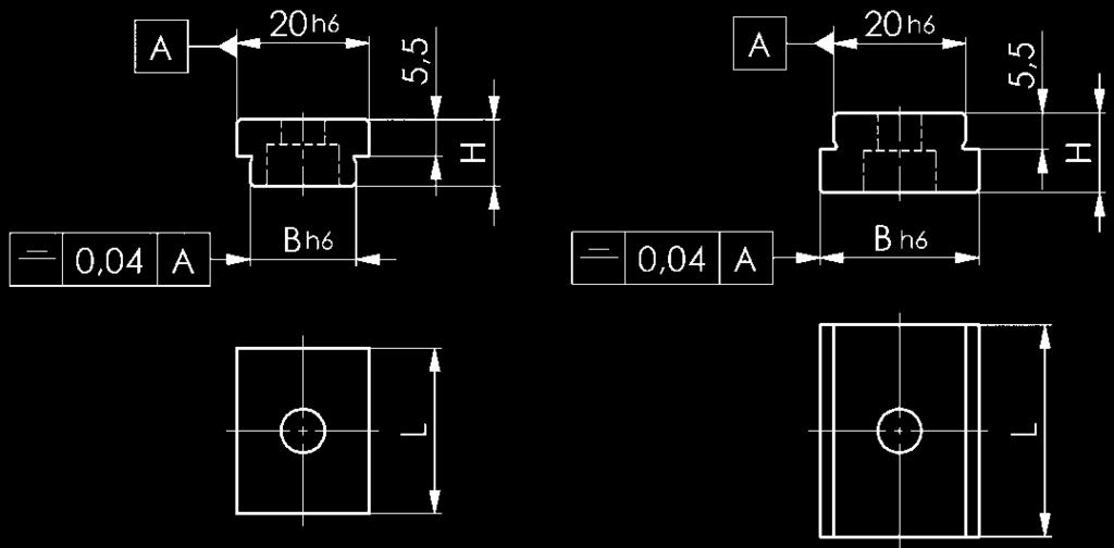 71563 12 20 10 22 M6x10 25 71571 14 20 10 25 M6x16 28 71589 16 20 10 25 M6x16 30 71597 18 20 10 25 M6x16 30 71613 22 20 12 32 M6x16 50 71621 24 20 12 32