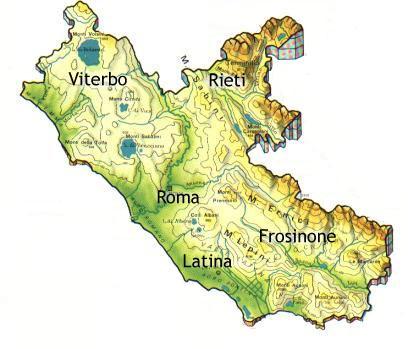 LA PROVINCIA DI RIETI La provincia di Rieti: