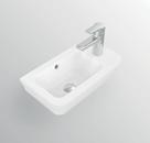 T054001 Lavamani 45x25 cm kg 7,0 J3747AA Sifone lineare per lavabo kg 1,2 cromato 335 780 595 645 810 850 T5122 Bidet sospeso monoforo con fissaggi completamente nascosti ed erogazione dell acqua dal