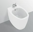 DEA DEA DEA DEA DEA T5099 Bidet filo parete per installazione a terra filo parete, fissaggi a corredo. Copripiletta removibile in ceramica incluso.