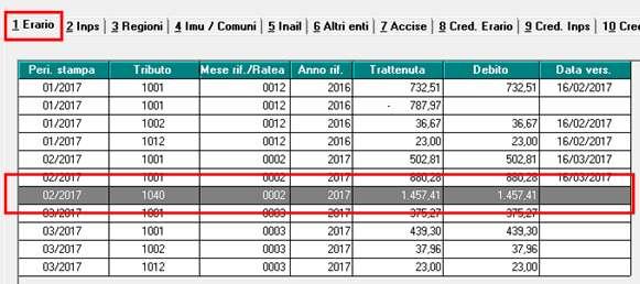 utility per F24 SUPPORTO