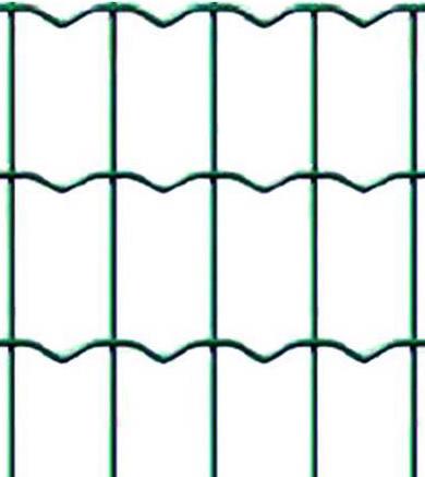2,2 rete arcoplax Rete ornamentale, zincata e plasticata, con maglia differenziata. Parte superiore ad arco.