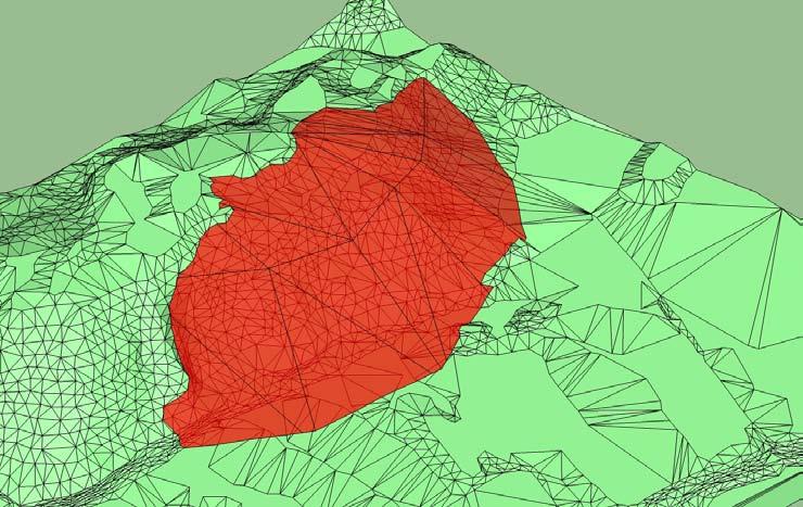 Descrizione comparto Area utilizzata per il deposito e il riciclaggio di materiale, comprendente anche superfici boscate.