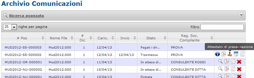 Siti internet Dichiarazione MUD ContactCenter (dal 4 marzo 2014) Tel.