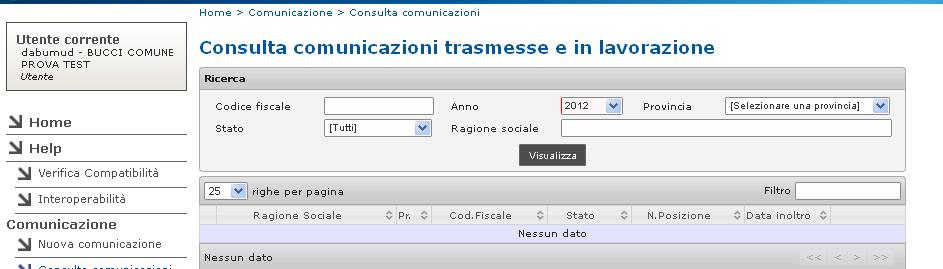 Rifiuti Urbani Registrazione ed accesso Accesso e compilazione dichiarazione