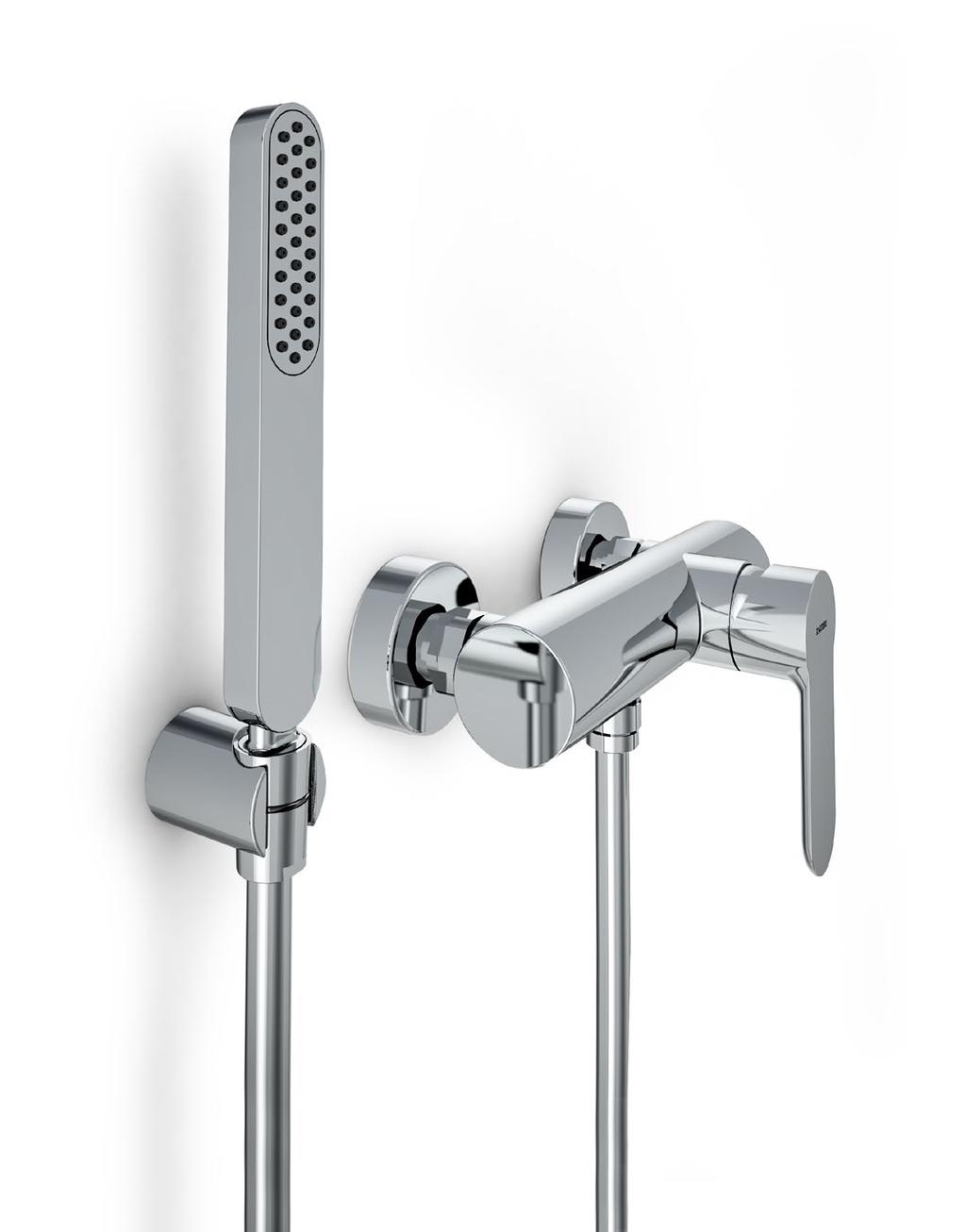 12 Monocomando doccia esterno External single lever shower mixer