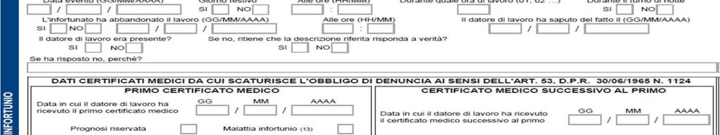 INCIDENTE STRADALE IN CHE MODO È AVVENUTO L INFORTUNIO?