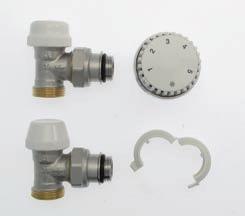 Kit radiatore attacco eurokonus omposto da: filetto attacchi tubo radiatore testa termostatica 3/4 Eurokonus 1/2" M M 30 x 1,5 0878 900 070 Temperatura max. d esercizio: 120 Pressione max.