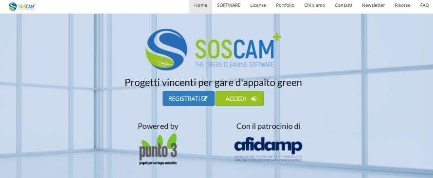 User-friendly SOS CAM è una WebApp: un software fruibile online, senza l installazione di alcun programma o plugin in locale sul PC.