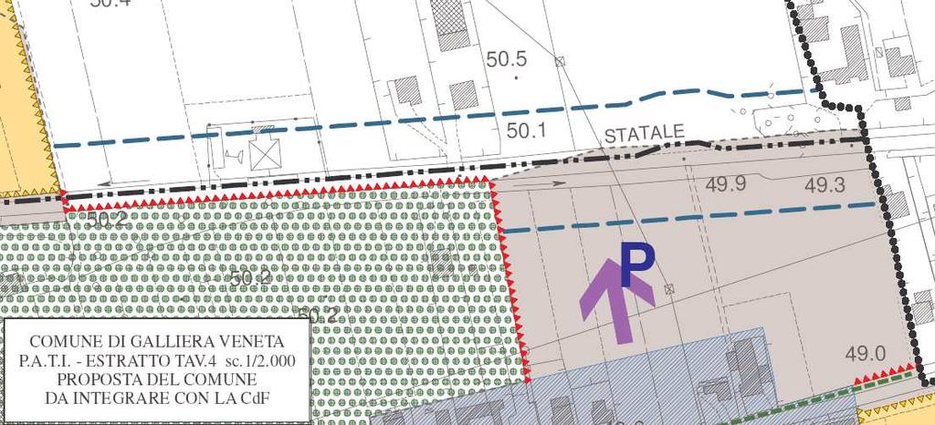 In merito a tale trasformazione possono essere avanzate le seguenti considerazioni: - non viene modificata l estensione dell area, per cui non si verifica alcun aumento del consumo di suolo rispetto