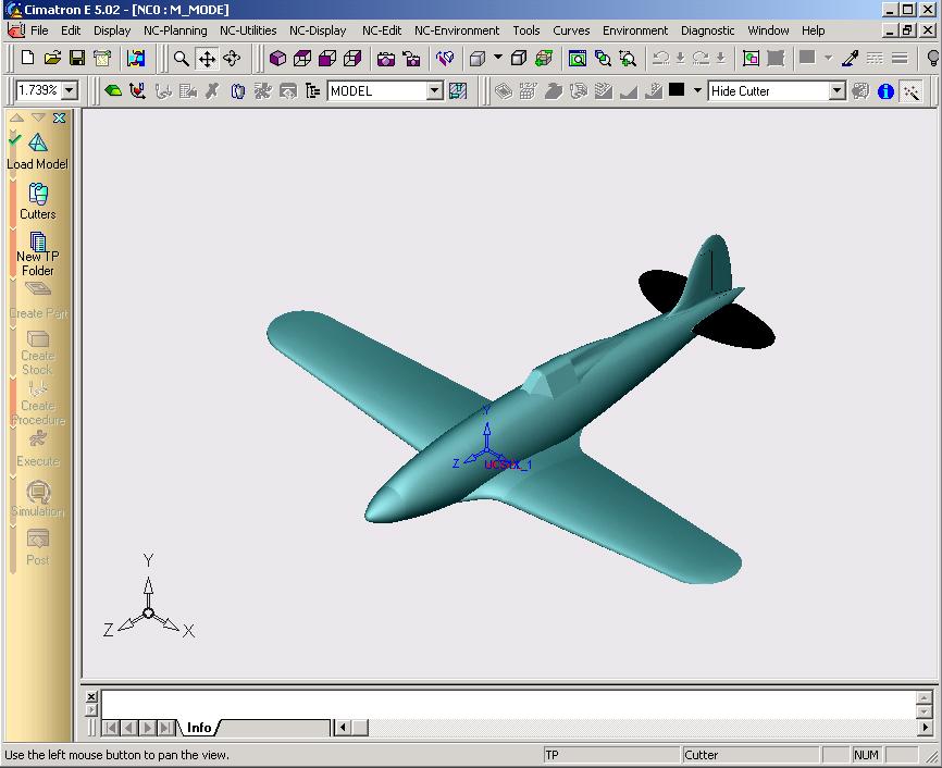 Conclusioni semiala solida necessaria per la realizzazione della struttura interna modello tridimensionale adatto a prototipazione virtuale disegni originali digitalizzati (ciò permette una