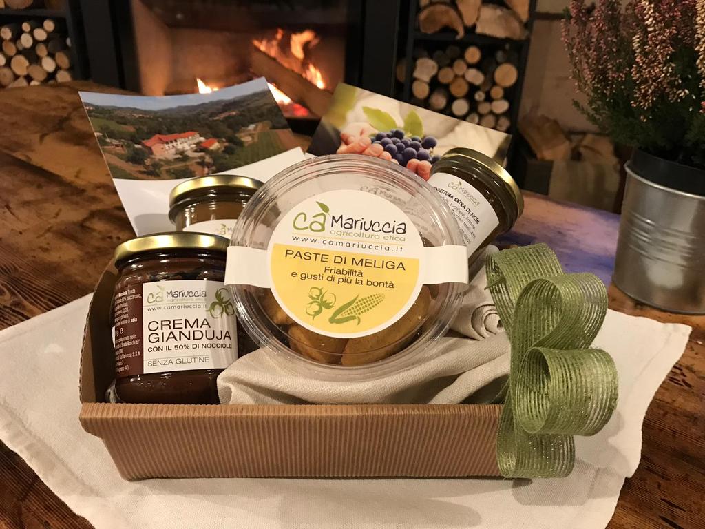 PROPOSTE REGALO 20 / 25 A - PASTA AMORE MIO 1 pacco di pasta DI GRANO DURO, ORZO O FARRO 1 sugo alle verdure o passata di pomodoro 1 bottiglia di Freisa Superiore o Sauvignon B - DOLCE BUONGIORNO 2