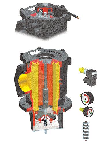 D e s c r i z i o n e 500 La serie dei filtri SF2 500 è stata progettata e realizzata per essere utilizzata sulla linea d aspirazione Possono essere corredati, a richiesta, di segnalatore elettrico