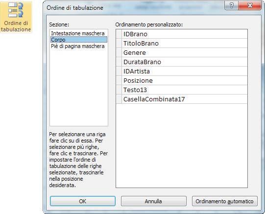 Tra i controlli è disponibile anche uno strumento per la costruzione di sottomaschere mediante una Creazione guidata Sottomaschera.