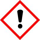 Pittogrammi di pericolo : Avvertenza : Pericolo Indicazioni di pericolo : H225 Liquido e vapori facilmente infiammabili. H319 Provoca grave irritazione oculare.