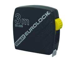 32 0-33-728 FLESSOMETRO EUROLOCK MT. 3 Cassa in materiale sintetico. Compatto, colore ad altissima visibilita'. 3592835 Pezzi mt. 3 mm. 12,7 1-30-299 FLESSOMETRO PANORAMIC Cassa in mat.