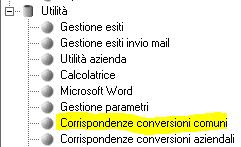 Nel menu Utilità, selezionare la voce sotto evidenziata ed aprire il