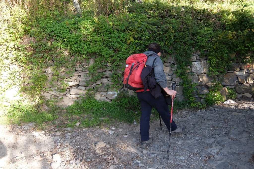 Ilario (200 m), si risale via dei Marsano.