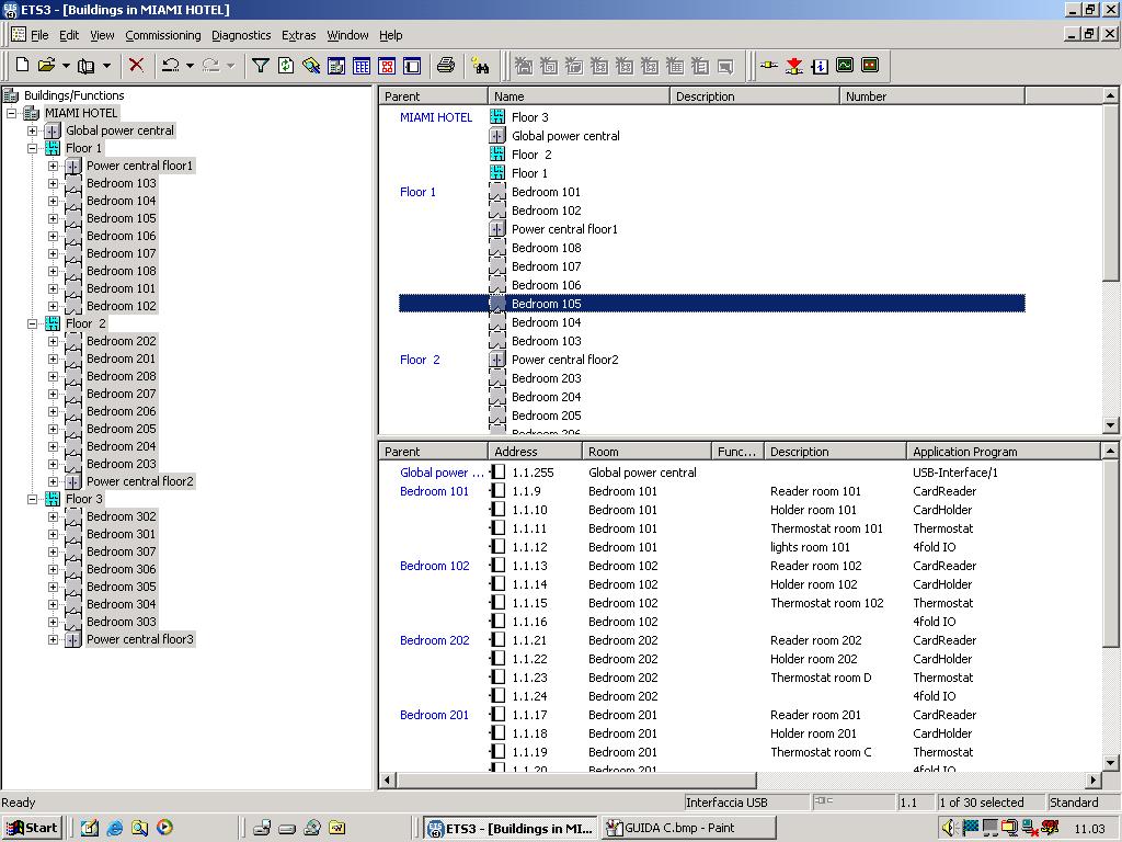 SEZIONE B: Esportazione dei file di configurazione impianto da ETS3 La procedura di importazione dei dati dell impianto, nel Software per Well Contact, prevede l utilizzo di quattro file che