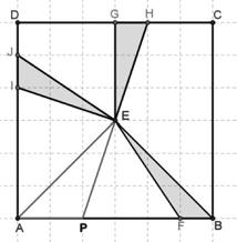 11b. ccettabile anche se lo studente posiziona correttamente solo il punto P, senza disegnare il triangolo EP. 12a. 12b. 4 13a. 13b. 13c.