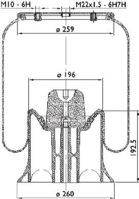 Molle complete o semi-complete / Complete or without piston