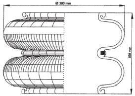 Molle ad aria a lobi / Convoluted air springs 0135 SA520135 GRANNING...45 KAISER...53 LOHR...58 METRO BUS...62 0136 SA520113 GIGANT...45 GRANNING.