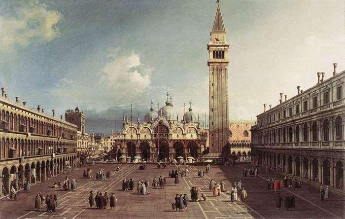Canaletto Piazza san marco