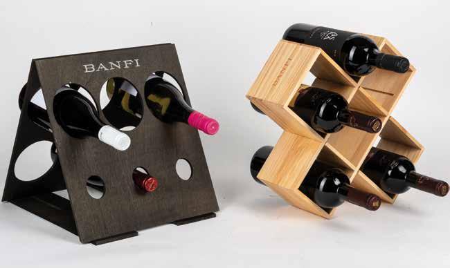 BANFI Cantinetta in legno per 6 bottiglie Bolgheri