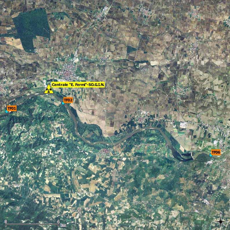 Figura 16 Andamento della concentrazione Beta totale nell acqua superficiale prelevata nel punto TF06 (Bq/l).