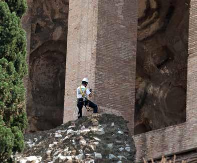 il patrimonio monumentale e con gli edifici storici interessati dalla realizzazione della Linea C, affidato agli operatori più qualificati del settore.