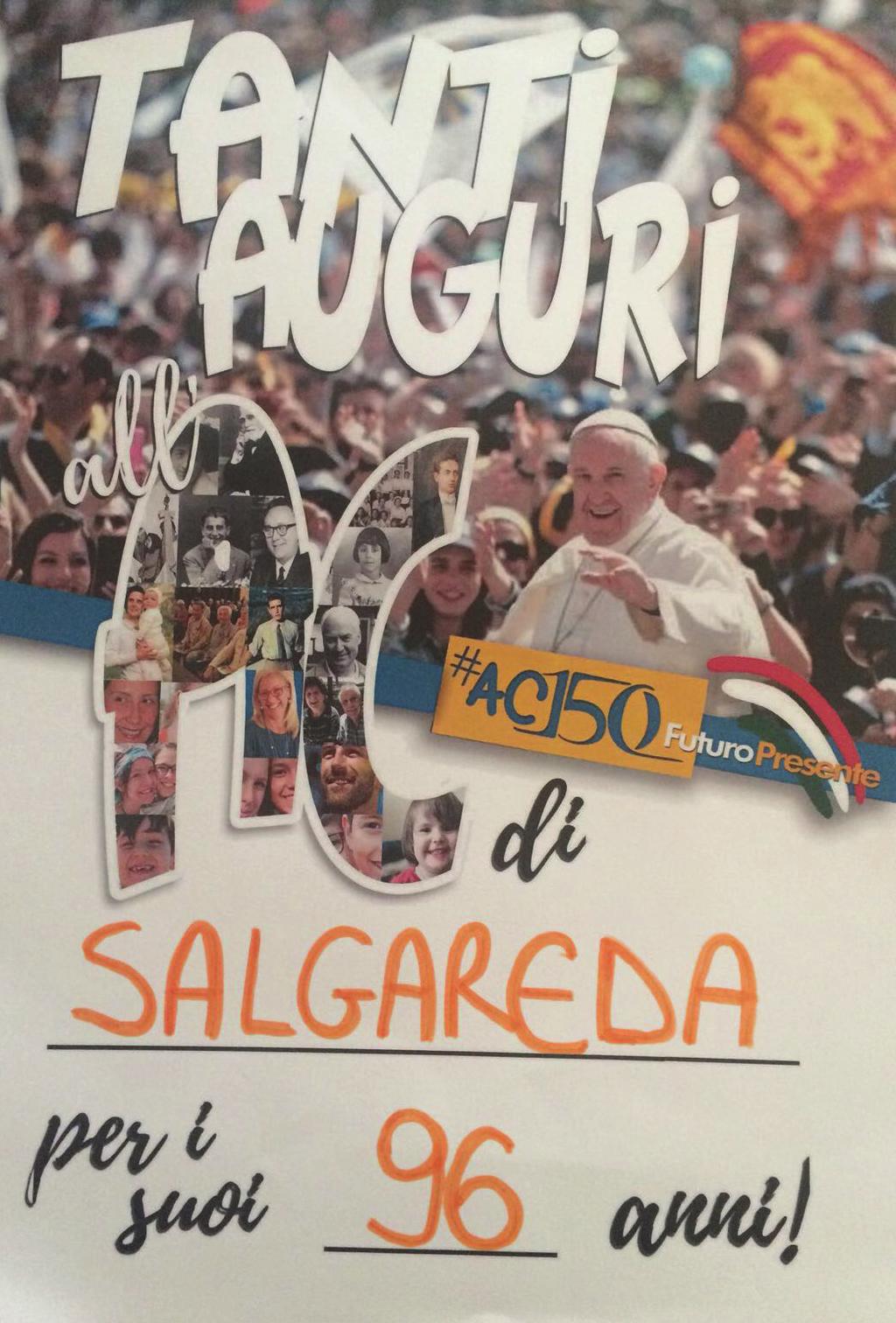 Da ricerche fatte nell archivio nazionale dell Azione Cattolica a Roma si è trovato che la prima traccia ufficiale è datata 5 aprile 1921 e si riferisce all Associazione giovanile S.