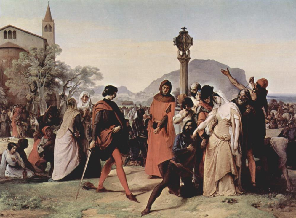 Lunedì di Pasqua del 1282 a Palermo scoppia una rivolta nota come «VESPRI SICILIANI»