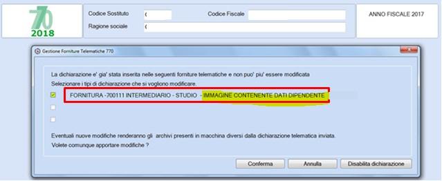 11. Modello 770 invio in più flussi Nota Salvatempo 0009 Invio telematico Modello 770 esterna 27. Modello 770 01.