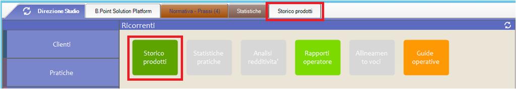 selezionare nel campo Oggetto la sola voce, indicare le date desiderate e premere sul bottone.