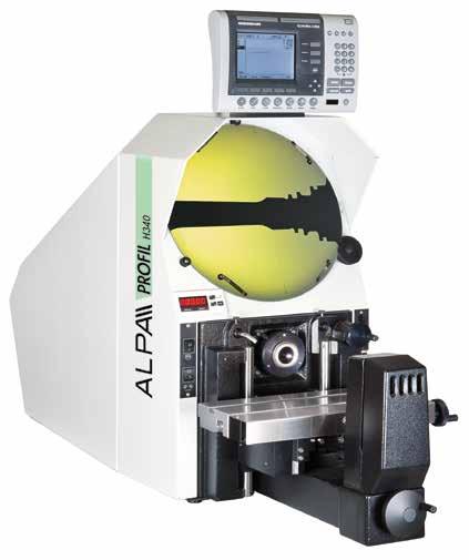 340 Horizontal profile projector Proiettore di profili orizzontale PROFIL H340 by ALPA PROFIL H340 is a horizontal profile projector indicated for the inspection of details of small and medium