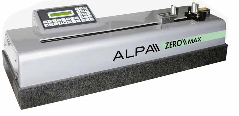 Setting and calibration bench Banco di azzeramento e taratura Zeromax was born as a presetting bench for the workshop environment, Zeromax is a system that simplifies the setting of 2-point (ID and