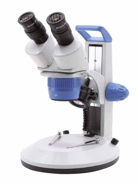 NDT instruments Stereomicroscopes Stereomicroscopio SCOPE The two available models have been designed for users who need professional quality at low cost.