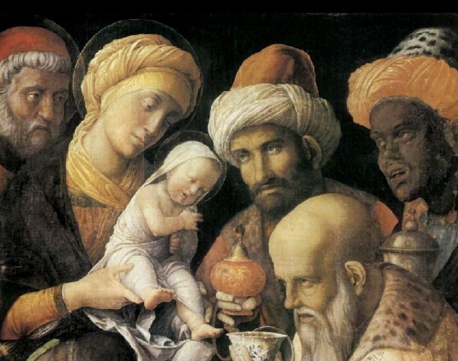 ADORARE Adorazione dei Magi Andrea Mantegna