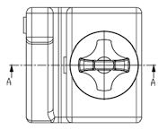 Prodotto con materiale riciclabile. L H Ø U L 1 x IN (entrata) 1 x OUT (uscita) Ø A 4.