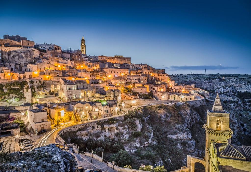 Ricordiamo che Matera è patrimonio dell UNESCO designata Capitale Europea della Cultura 2019, non chè