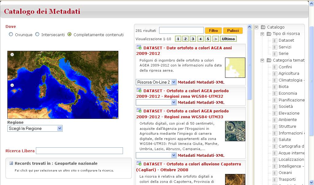 PCN - Catalogo CSW